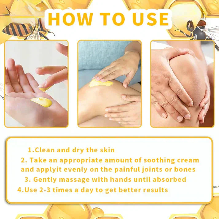 flysmus® Bee Venom Instant Ultra Strength Pain Relief Therapy Cream🇺🇸