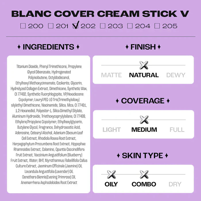 Last 3 hours 60% off: Medazy Color-Changing Cover Cream Stick (with Detachable Brush) Balm to Cream Foundation Makeup Stick