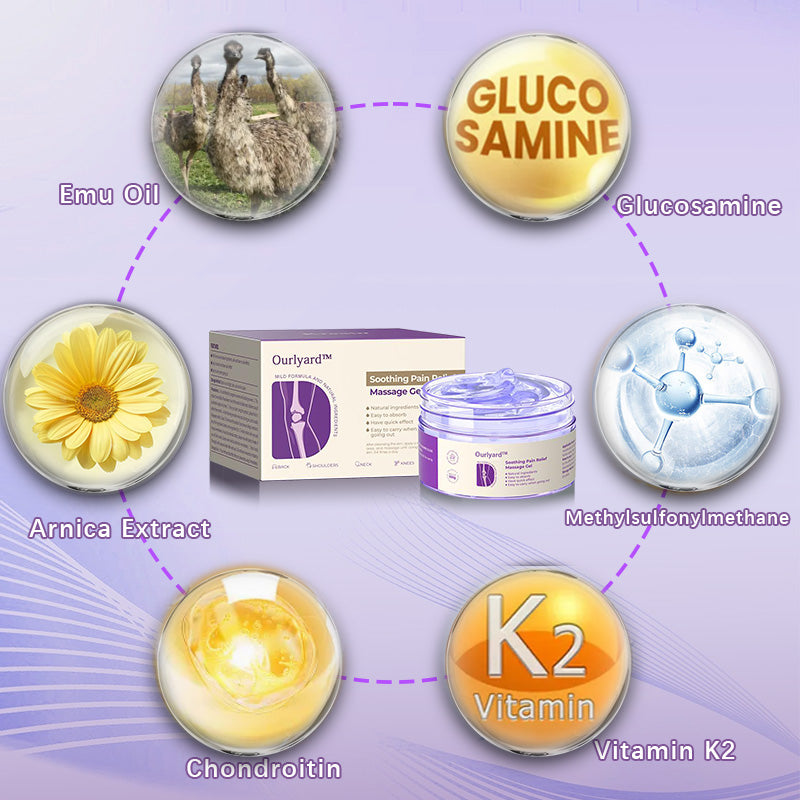 đđ¨ââď¸Official Store: Ourlyard⢠Turmeric & Emu Oil Arthritis Soothing Pain Relief Massage Gel â
Say goodbye to surgery and ineffective medications