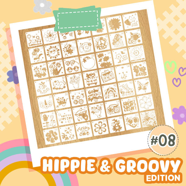 🎨 GFOUK® DIY Painting Stencil Set 🇺🇸 Made in USA