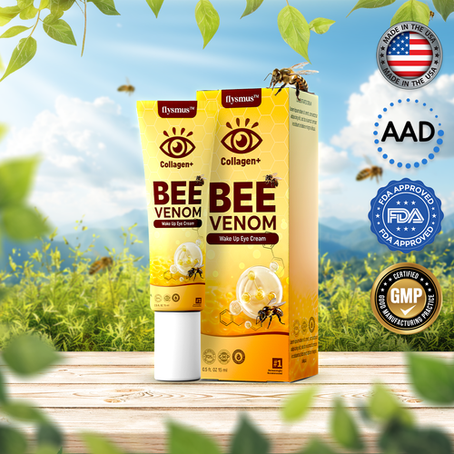 ✨ Ziprino® Collagen+ Bee Venom Wake Up Eye Cream 🇺🇸 Dermatologist Recommended