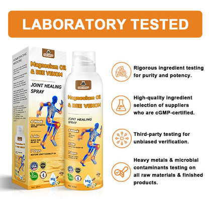 🐝💧Ourlyard™ Magnesium Oil & Bee Venom Joint Healing Spray👨‍⚕️Cure joint pain in just 4 weeks, with no rebound effect