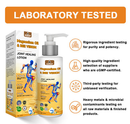 💪👨‍⚕️The Latest Joint Pain Treatment of 2025! 💧🐝Ourlyard™ Magnesium Oil & Bee Venom Joint Healing Lotion