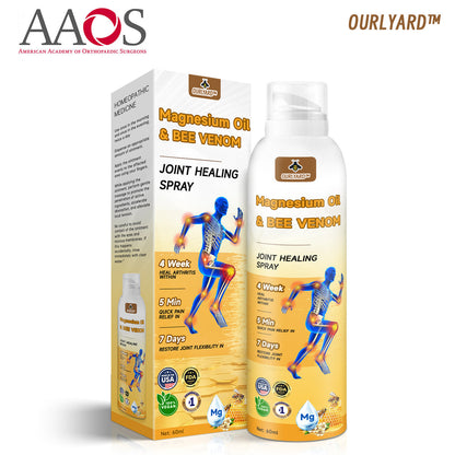 🐝💧Ourlyard™ Magnesium Oil & Bee Venom Joint Healing Spray👨‍⚕️Cure joint pain in just 4 weeks, with no rebound effect