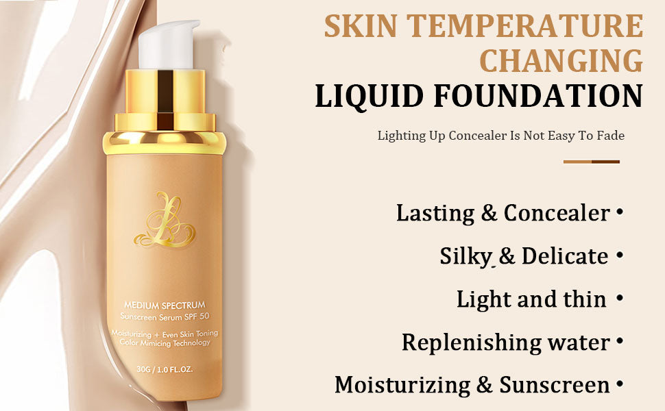 Final 3 Hours: 60% OFF   4 In 1 Color Changing Foundation