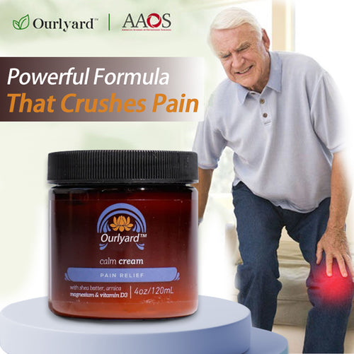 🍀🔥Ourlyard™ Calm Cream with Magnesium & Vitamin D3 (Relieves joint pain and soothes soreness from muscle strains and sprains)