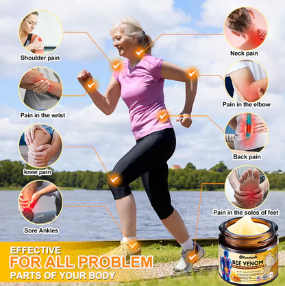 flysmus® Bee Venom Instant Ultra Strength Pain Relief Therapy Cream🇺🇸
