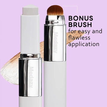 Last 3 hours 60% off: Medazy Color-Changing Cover Cream Stick (with Detachable Brush) Balm to Cream Foundation Makeup Stick