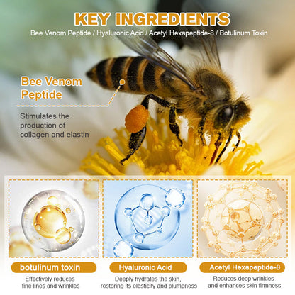 Ziprino® Bee Venom Botox Wrinkle Removal Cream🔥Made & Shipped from USA🐝LAST DAY 70% OFF