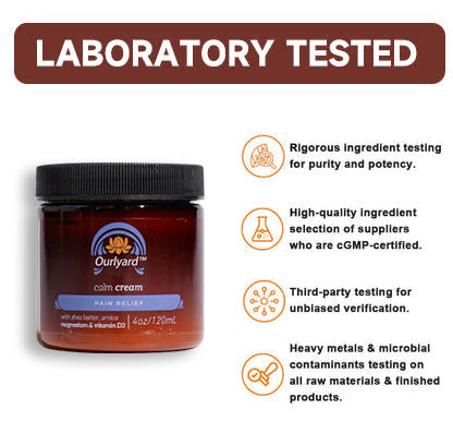 🍀🔥Ourlyard™ Calm Cream with Magnesium & Vitamin D3 (Relieves joint pain and soothes soreness from muscle strains and sprains)