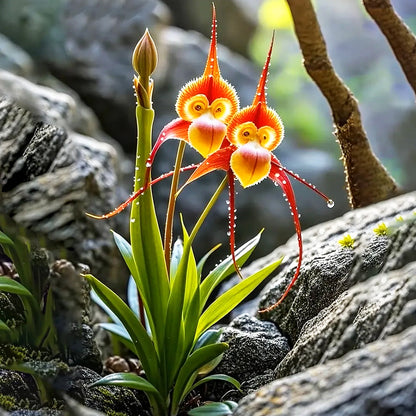 🇺🇸 GFOUK® Dazzle Orchid Seeds - Monkey Face Flower