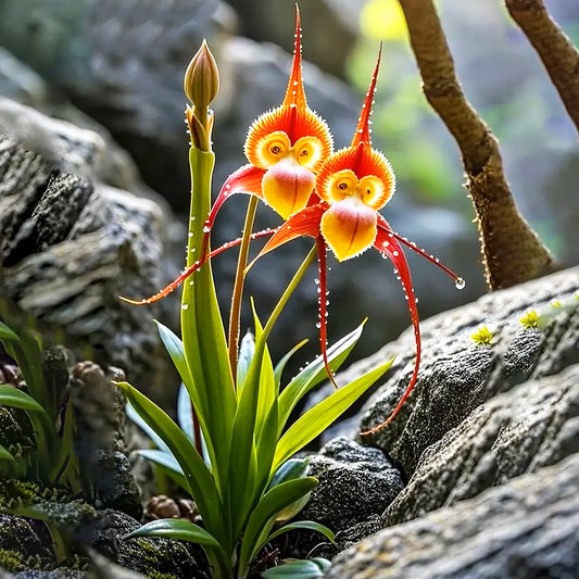 🇺🇸 GFOUK® Dazzle Orchid Seeds - Monkey Face Flower