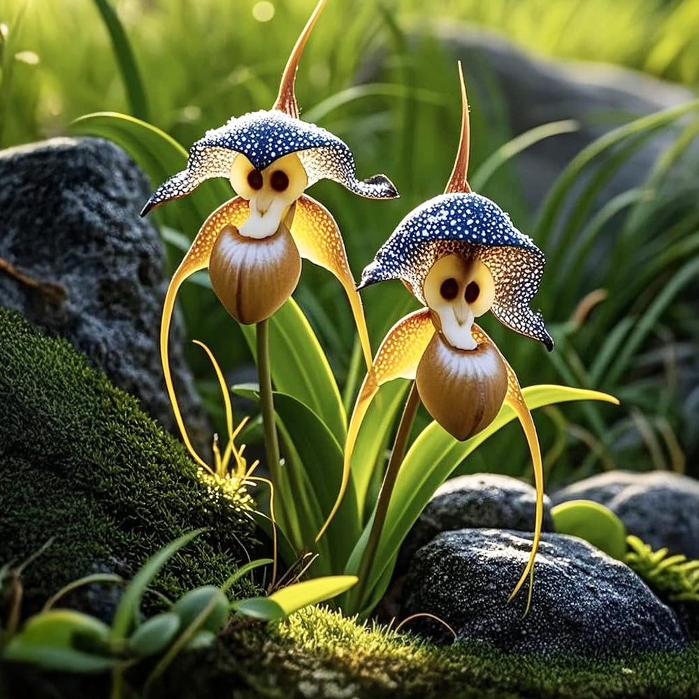 🇺🇸 GFOUK® Dazzle Orchid Seeds - Monkey Face Flower