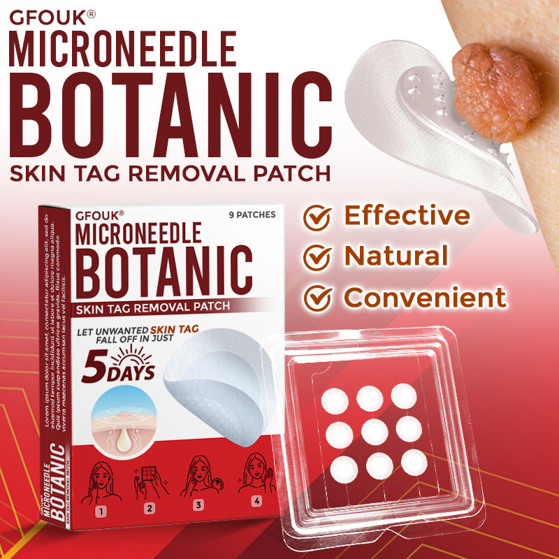 🔥🐨GFOUK® MicroNeedle Botanic Skin Tag Removal Patch ✅Australian Made