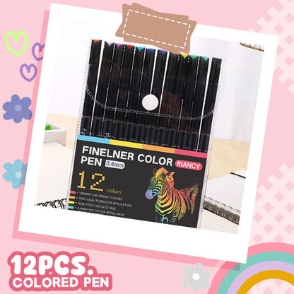 Waterproof Fineliner Color Pen