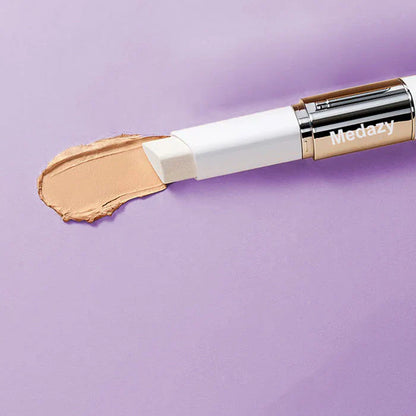 Last 3 hours 60% off: Medazy Color-Changing Cover Cream Stick (with Detachable Brush) Balm to Cream Foundation Makeup Stick