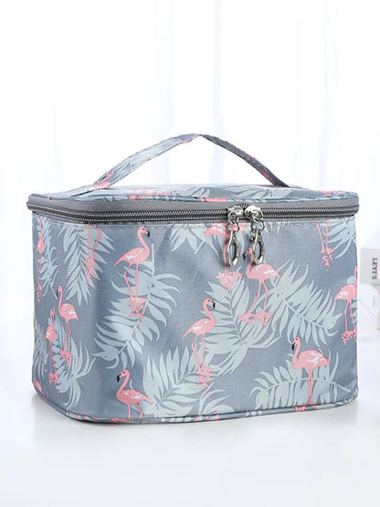Waterproof Portable Women Makeup Bag High Capacity Toiletries Organizer Storage Cosmetic Cases Zipper Wash Beauty Pouch Travel