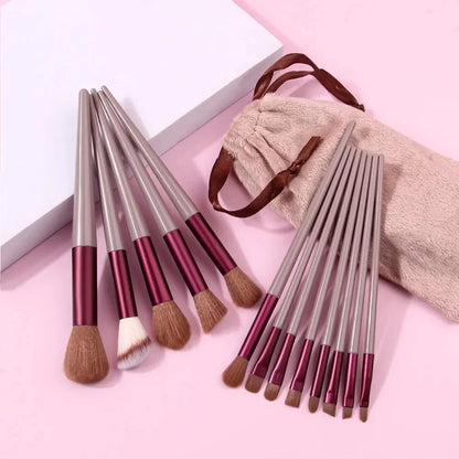 13Pcs  Makeup Brushes  Professional Makeup Kit Makeup Set Box  Makeup Brushes  Makeup Brush Set Concealer Brush   Makeup Brush