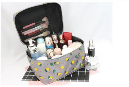 Waterproof Portable Women Makeup Bag High Capacity Toiletries Organizer Storage Cosmetic Cases Zipper Wash Beauty Pouch Travel