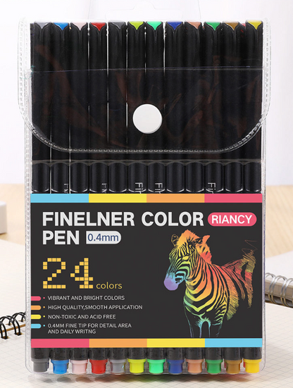 Waterproof Fineliner Color Pen