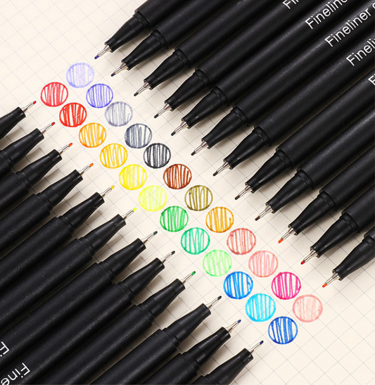 Waterproof Fineliner Color Pen