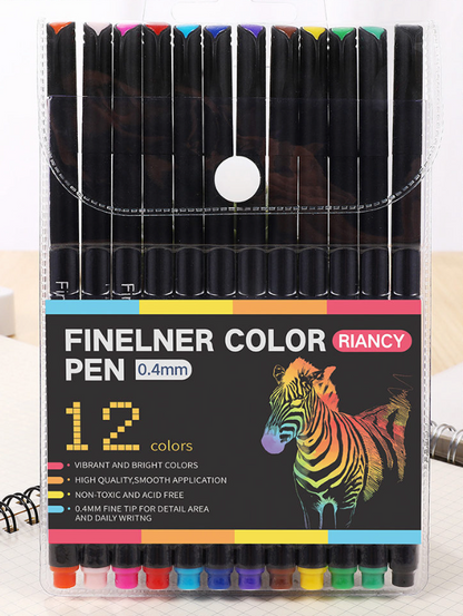 Waterproof Fineliner Color Pen
