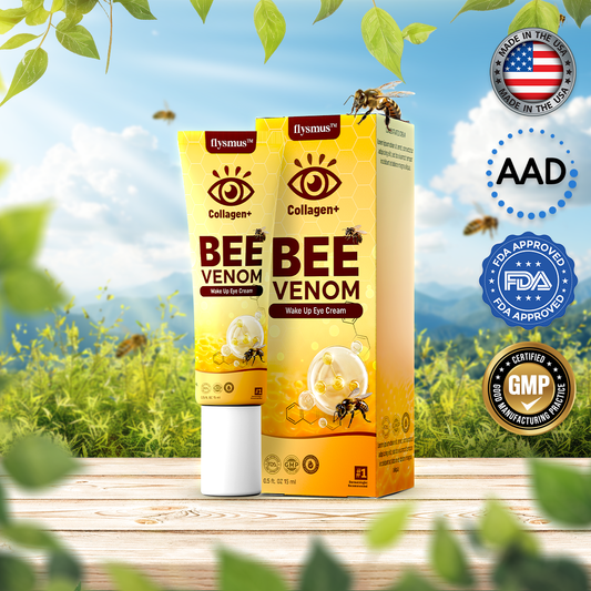 ✨ Ziprino® Collagen+ Bee Venom Wake Up Eye Cream 🇺🇸 Dermatologist Recommended