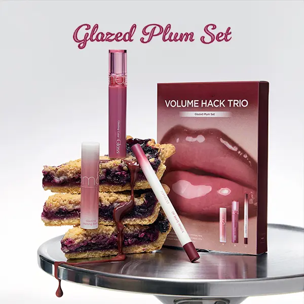 LIP VOLUME HACK TRIO (3 Shades, Lip Mate Pencil & Melting Balm & Color Gloss)